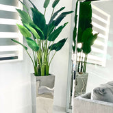 Birdetur artificial plant in vase
