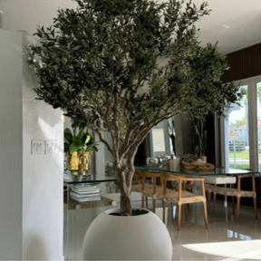 Oliveamel artificial plant in pot