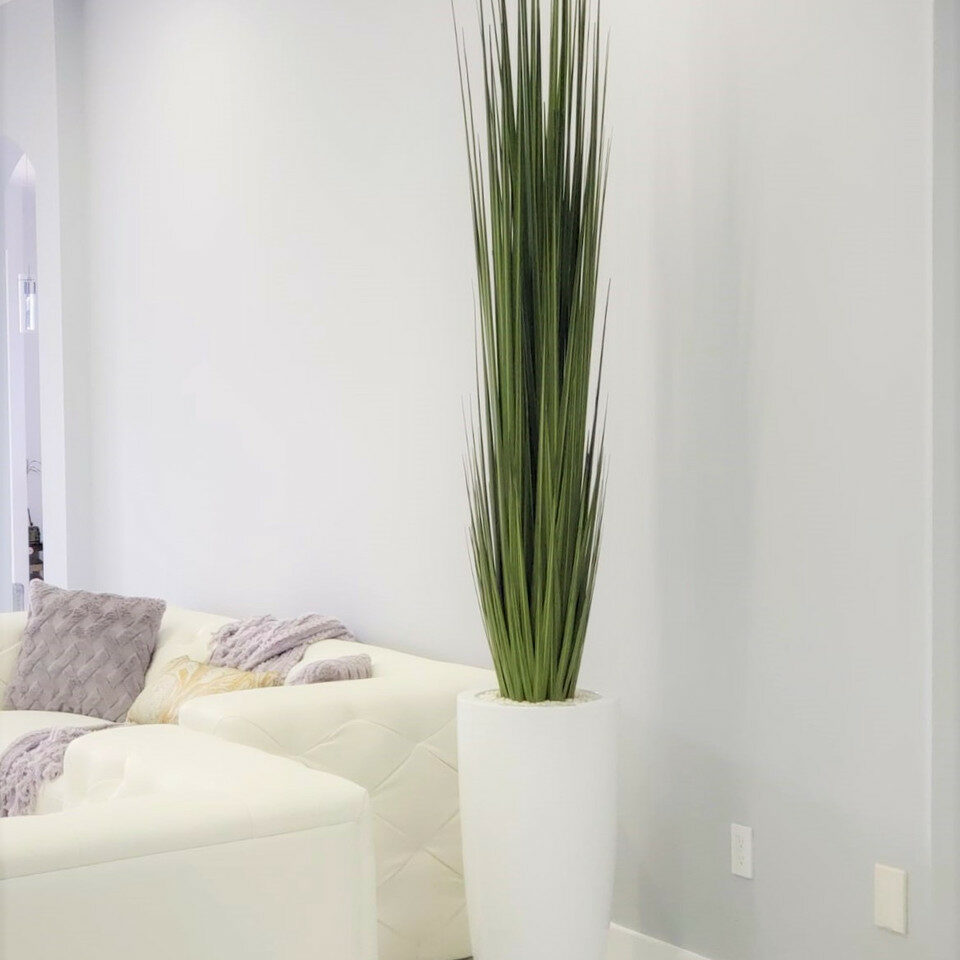 Largeolut artificial plant in vase