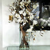 Vaseovir artificial plant in vase