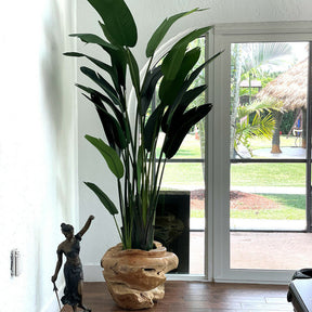 Largeolel artificial plant in decorative pot