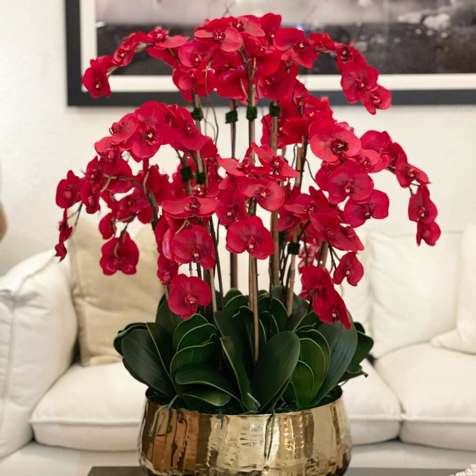 Phalaeran artificial plant in pot