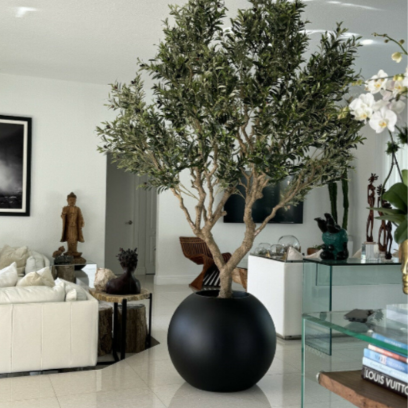 Oliveonos artificial plant in pot