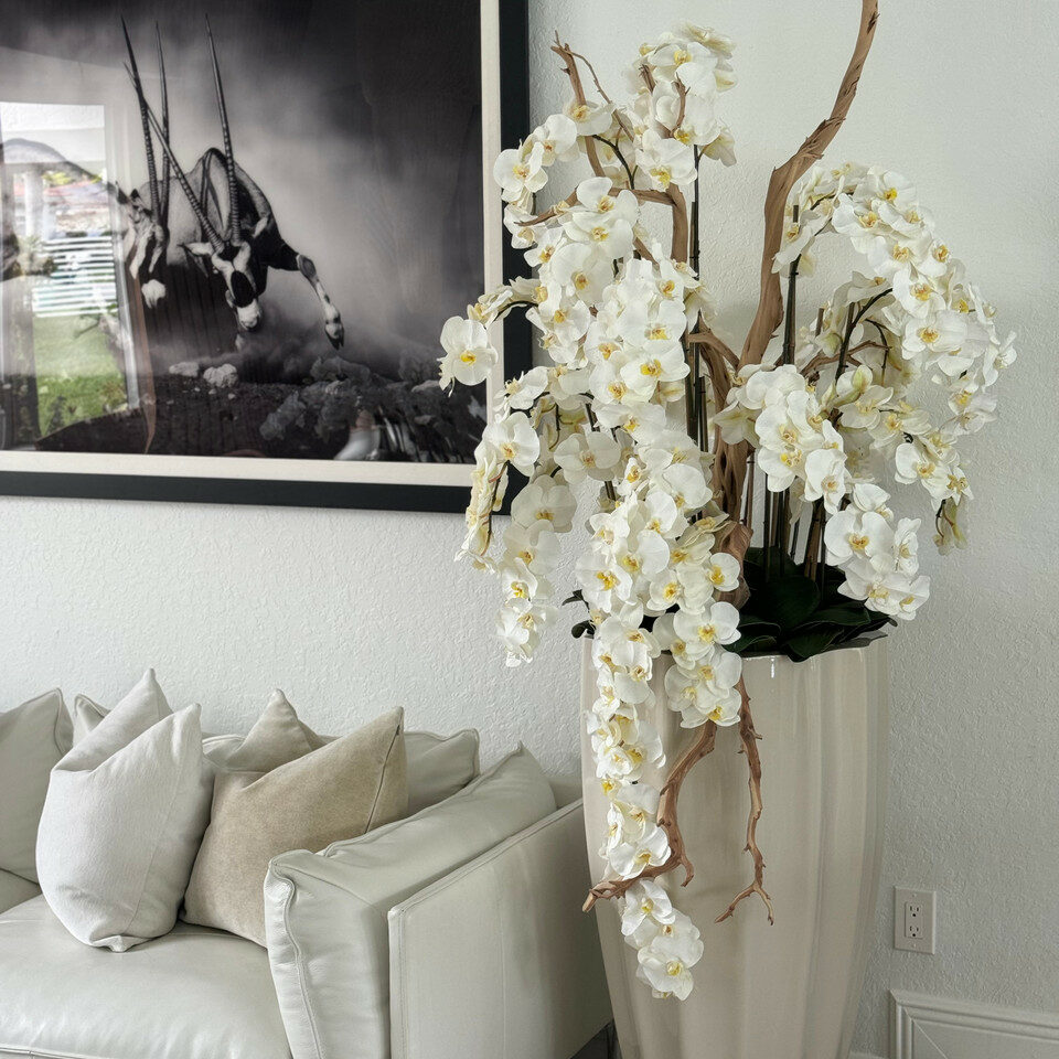 Sandovis artificial plant in vase