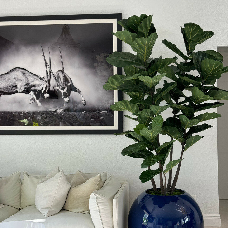 Incholel artificial plant in vase